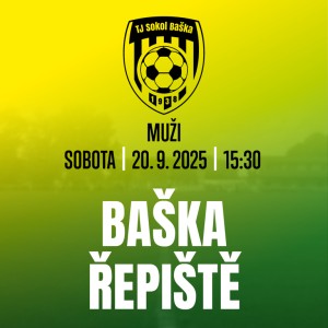 Domácí fotbalové utkání - Baška vs. Řepiště